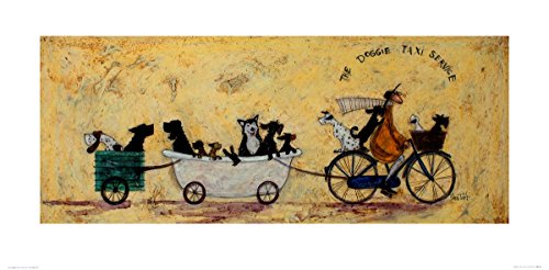 Sam Toft Kunstdrucke, Papier, Mehrfarbig, 50 x 100 cm von Sam Toft