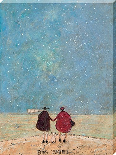 Sam Toft Leinwanddruck, Holz, Mehrfarbig, 30 x 40 cm von Sam Toft