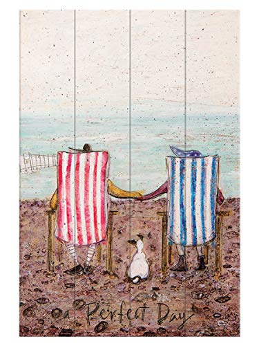 Sam Toft 'Perfect Day' Holz Drucken, 40 X 59 Cm Mehrfarbig von Sam Toft