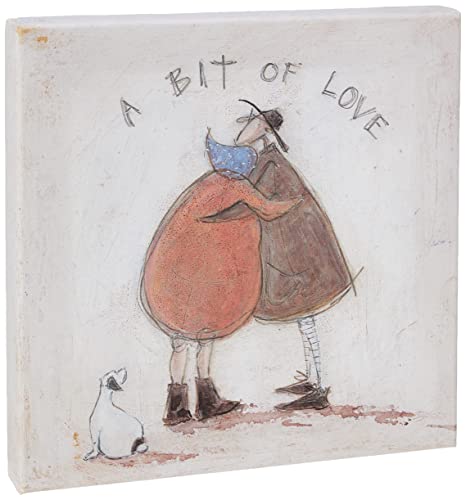 Sam Toft Kunstdruck auf Leinwand, 30 x 30 cm (A Bit of Love) von Sam Toft