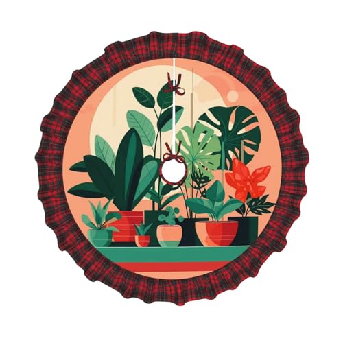 76,2 cm Weihnachtsbaumdecke – Indoor-Topf-Grünpflanzen Urlaubsmatte mit Gitterkanten – perfekt für Innen- und Außenbereich Weihnachts- und Neujahrspartys 76,2 cm Weihnachtsbaumdecke – Indoor-Topf-Grünpflanzen Urlaubsmatte mit Gitterkanten – perfekt für Innen- und Außenbereich Weihnachts- und Neujahrspartys von SamLng