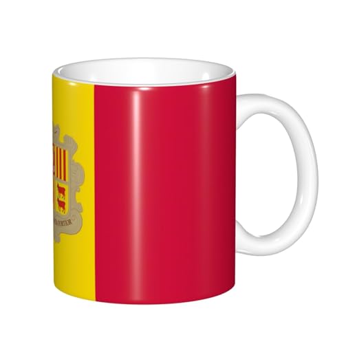 Andorra-Flagge, Farbwechsel-Tassen mit Andorra-Flagge, hitzeempfindlich, thermochromisch, perfekt für Camping, Picknick, drinnen und draußen Andorra-Flagge, Farbwechsel-Tassen mit Andorra-Flagge, hitzeempfindlich, thermochromisch, perfekt für Camping, Picknick, drinnen und draußen von SamLng