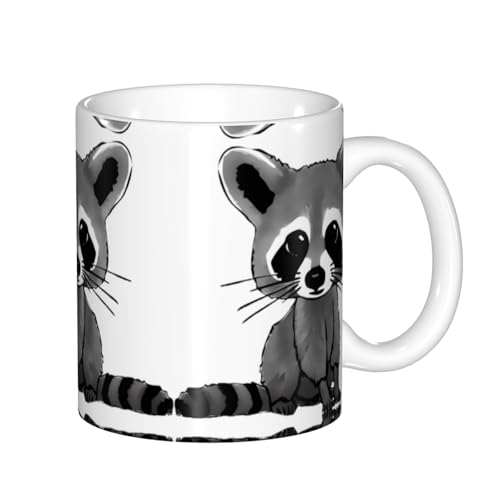 Cartoon-Becher mit niedlichem Waschbär-Farbwechsel, wärmeempfindlich, thermochromische Magie, perfekt für Camping, Picknick, drinnen und draußen Cartoon-Becher mit niedlichem Waschbär-Farbwechsel, wärmeempfindlich, thermochromische Magie, perfekt für Camping, Picknick, drinnen und draußen von SamLng