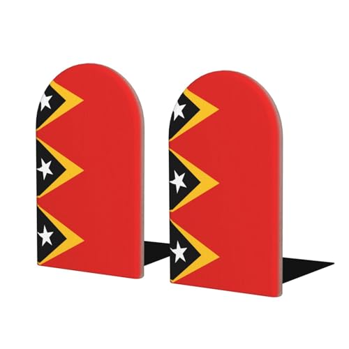 Demokratische Republik Timor-Leste Buchstützen aus Holz - Perfekte Buchhalter mit schützender Aufbewahrung für Ihre Bücher, Tagebücher, DVDs und Dokumente Demokratische Republik Timor-Leste Buchstützen aus Holz - Perfekte Buchhalter mit schützender Aufbewahrung für Ihre Bücher, Tagebücher, DVDs und Dokumente von SamLng