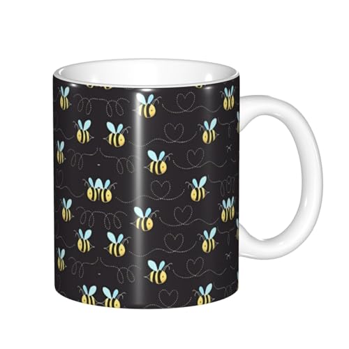 Farbwechsel-Tassen mit Cartoon-Hummel, wärmeempfindlich, thermochromische Magie, perfekt für Camping, Picknick, drinnen und draußen Farbwechsel-Tassen mit Cartoon-Hummel, wärmeempfindlich, thermochromische Magie, perfekt für Camping, Picknick, drinnen und draußen von SamLng