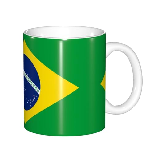 Farbwechsel-Tassen mit brasilianischer Flagge, hitzeempfindlich, thermochromische Magie, perfekt für Camping, Picknick, drinnen und draußen Farbwechsel-Tassen mit brasilianischer Flagge, hitzeempfindlich, thermochromische Magie, perfekt für Camping, Picknick, drinnen und draußen von SamLng