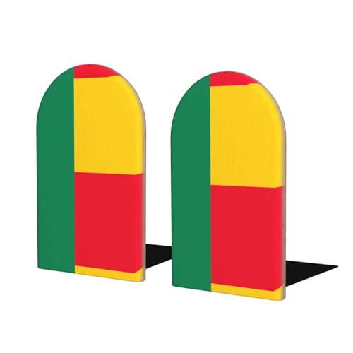 Flagge Benin Buchstützen aus Holz - Perfekte Buchhalter mit schützender Aufbewahrung für Ihre Bücher, Tagebücher, DVDs und Dokumente Flagge Benin Buchstützen aus Holz - Perfekte Buchhalter mit schützender Aufbewahrung für Ihre Bücher, Tagebücher, DVDs und Dokumente von SamLng