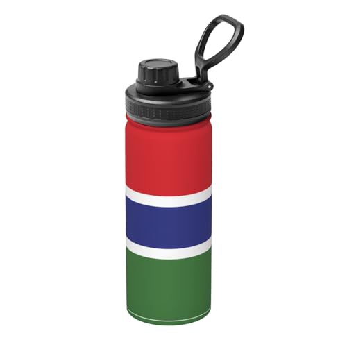 Flagge der Gambia 510.3 g Sport Isolierter Wasserkocher - Wasserflasche für heiße & kalte Getränke, perfekt für Reisen, Wandern, Camping Flagge der Gambia 510.3 g Sport Isolierter Wasserkocher - Wasserflasche für heiße & kalte Getränke, perfekt für Reisen, Wandern, Camping von SamLng