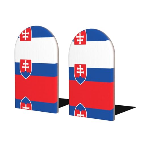 Flagge der Slowakei Buchstützen aus Holz - Perfekte Buchhalter mit schützender Aufbewahrung für Ihre Bücher, Tagebücher, DVDs und Dokumente Flagge der Slowakei Buchstützen aus Holz - Perfekte Buchhalter mit schützender Aufbewahrung für Ihre Bücher, Tagebücher, DVDs und Dokumente von SamLng