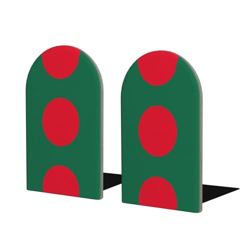 Flagge von Bangladesch Holz Buchstützen - Perfekte Buchhalter mit schützender Aufbewahrung für Ihre Bücher, Tagebücher, DVDs und Dokumente Flagge von Bangladesch Holz Buchstützen - Perfekte Buchhalter mit schützender Aufbewahrung für Ihre Bücher, Tagebücher, DVDs und Dokumente von SamLng