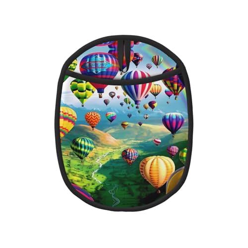 Heißluftballon-Topflappen-Sets – Küchenhandschuhe und hitzebeständige Küchenofen-Pads – Mikrowellen-Silikon-Topfmatte Heißluftballon-Topflappen-Sets – Küchenhandschuhe und hitzebeständige Küchenofen-Pads – Mikrowellen-Silikon-Topfmatte von SamLng