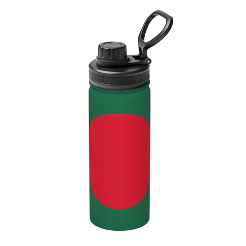 Isolierter Wasserkocher mit Flagge von Bangladesch, 530 ml, Wasserflasche für heiße und kalte Getränke, perfekt für Reisen, Wandern, Camping Isolierter Wasserkocher mit Flagge von Bangladesch, 530 ml, Wasserflasche für heiße und kalte Getränke, perfekt für Reisen, Wandern, Camping von SamLng