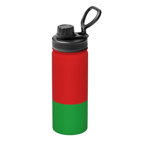 Isolierter Wasserkocher mit Flagge von Belarus, 530 ml, Wasserflasche für heiße und kalte Getränke, perfekt für Reisen, Wandern, Camping Isolierter Wasserkocher mit Flagge von Belarus, 530 ml, Wasserflasche für heiße und kalte Getränke, perfekt für Reisen, Wandern, Camping von SamLng