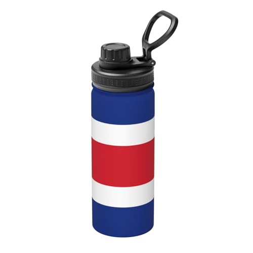 Isolierter Wasserkocher mit Flagge von Costa Rica, 530 ml, Wasserflasche für heiße und kalte Getränke, perfekt für Reisen, Wandern, Camping Isolierter Wasserkocher mit Flagge von Costa Rica, 530 ml, Wasserflasche für heiße und kalte Getränke, perfekt für Reisen, Wandern, Camping von SamLng