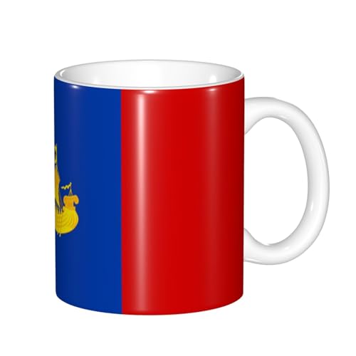Kostroma Tasse mit Farbwechsel, hitzeempfindlich, thermochromisch, perfekt für Camping, Picknick, drinnen und draußen von SamLng