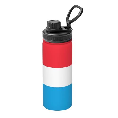 Luxemburger Flagge, 530 ml, isolierter Wasserkocher für heiße und kalte Getränke, perfekt für Reisen, Wandern, Camping Luxemburger Flagge, 530 ml, isolierter Wasserkocher für heiße und kalte Getränke, perfekt für Reisen, Wandern, Camping von SamLng