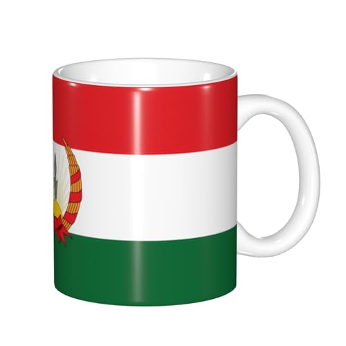 Mahabad Tasse mit Farbwechsel, wärmeempfindlich, thermochromische Magie, perfekt für Camping, Picknick, drinnen und draußen von SamLng