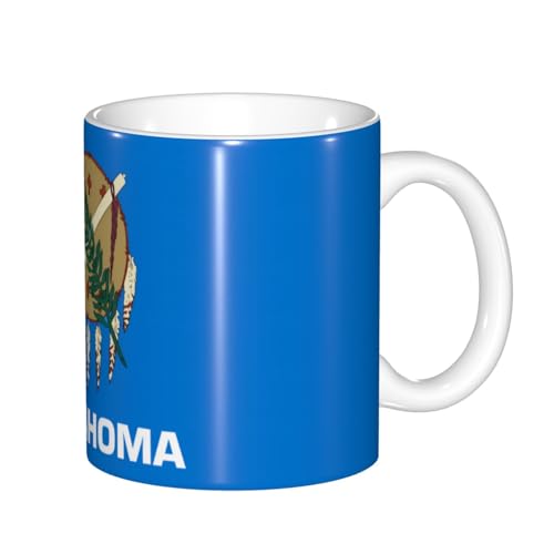 Oklahoma State Flag Farbwechsel-Tassen – wärmeempfindliche thermochrome Magie – perfekt für Camping, Picknick, drinnen und draußen Oklahoma State Flag Farbwechsel-Tassen – wärmeempfindliche thermochrome Magie – perfekt für Camping, Picknick, drinnen und draußen von SamLng