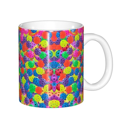 Tasse mit Cartoon-Bällen und Farbwechseln, hitzeempfindlich, thermochrome Magie, perfekt für Camping, Picknick, drinnen und draußen Tasse mit Cartoon-Bällen und Farbwechseln, hitzeempfindlich, thermochrome Magie, perfekt für Camping, Picknick, drinnen und draußen von SamLng