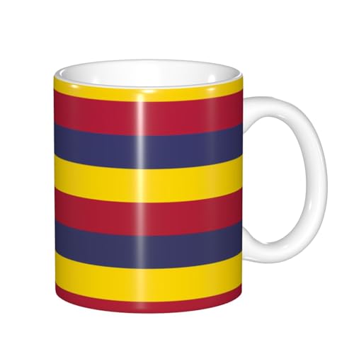Tasse mit Farbwechsel, Motiv: Flagge des Königreichs Hawaii, wärmeempfindlich, thermochrome Magie, perfekt für Camping, Picknick, drinnen und draußen Tasse mit Farbwechsel, Motiv: Flagge des Königreichs Hawaii, wärmeempfindlich, thermochrome Magie, perfekt für Camping, Picknick, drinnen und draußen von SamLng