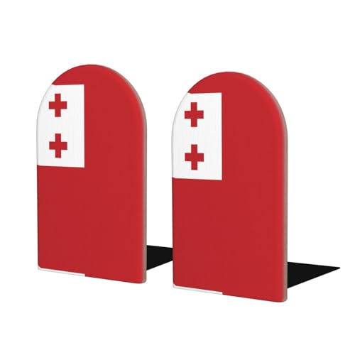 Tonga Flagge Holz Buchstützen - Perfekte Buchhalter mit schützender Aufbewahrung für Ihre Bücher, Tagebücher, DVDs und Dokumente Tonga Flagge Holz Buchstützen - Perfekte Buchhalter mit schützender Aufbewahrung für Ihre Bücher, Tagebücher, DVDs und Dokumente von SamLng
