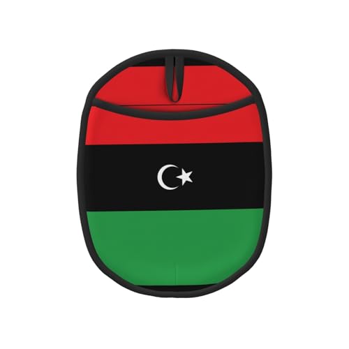 Topflappen-Sets mit libyscher Flagge – Küchenhandschuhe und hitzebeständige Küchenofen-Pads – Mikrowellen-Silikon-Topfmatte Topflappen-Sets mit libyscher Flagge – Küchenhandschuhe und hitzebeständige Küchenofen-Pads – Mikrowellen-Silikon-Topfmatte von SamLng