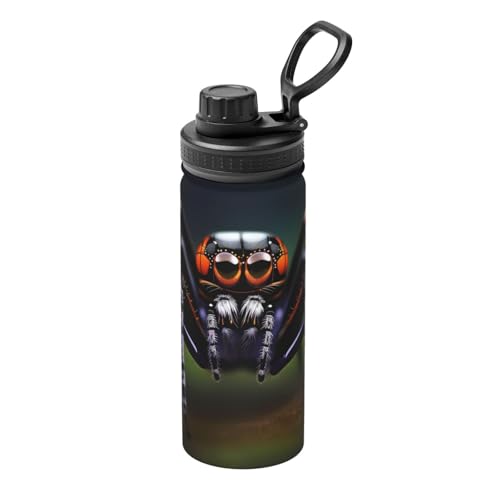 Tropische Regenwald-Spinnen, 530 ml, isolierter Wasserkocher für heiße und kalte Getränke, perfekt für Reisen, Wandern, Camping Tropische Regenwald-Spinnen, 530 ml, isolierter Wasserkocher für heiße und kalte Getränke, perfekt für Reisen, Wandern, Camping von SamLng