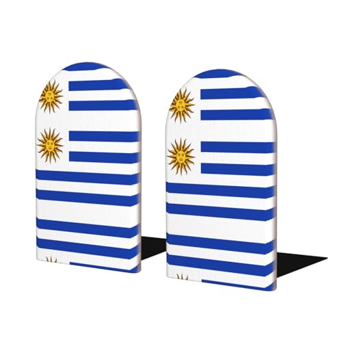 Uruguay Buchstützen aus Holz - Perfekte Buchhalter mit schützender Aufbewahrung für Ihre Bücher, Tagebücher, DVDs und Dokumente Uruguay Buchstützen aus Holz - Perfekte Buchhalter mit schützender Aufbewahrung für Ihre Bücher, Tagebücher, DVDs und Dokumente von SamLng