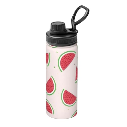 Wassermelone 510.3 g Sport Isolierter Wasserkocher - Wasserflasche für heiße und kalte Getränke, perfekt für Reisen, Wandern, Camping Wassermelone 510.3 g Sport Isolierter Wasserkocher - Wasserflasche für heiße und kalte Getränke, perfekt für Reisen, Wandern, Camping von SamLng