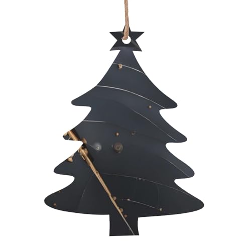 Weihnachtsbaum-Form aus Holz – Verzauberte Pflanzenblätter hängende Dekorationen für Weihnachtsbaumparty – ideal für Zuhause, Wände, Türen, Fenster Weihnachtsbaum-Form aus Holz – Verzauberte Pflanzenblätter hängende Dekorationen für Weihnachtsbaumparty – ideal für Zuhause, Wände, Türen, Fenster von SamLng