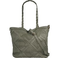 Samantha Look Shopper echt Leder, Made in Italy von Samantha Look