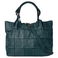 Samantha Look Shopper echt Leder, Made in Italy von Samantha Look