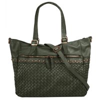 Samantha Look Shopper echt Leder, Made in Italy von Samantha Look