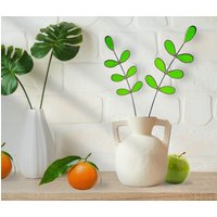 Handgemachte Moosgrüne Glass Sprig Stiele Tischdekor Handgemachte Moosgrüne Glass Sprig Stiele Tischdekor von SamaraDesignsStudio