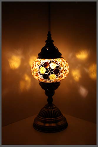 Mosaiklampe Mosaik - Tischlampe S Stehlampe orientalische lampe Gold Samarkand-Lights von Samarkand - Lights