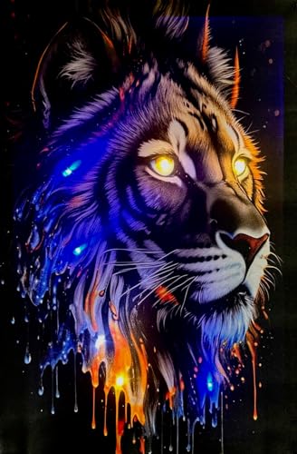 Samarkand - Lights LED-Bild mit Beleuchtung LED- Bilder Leinwandbild 65 x 45 cm Leuchtbild LÖWE/COLOR/TIERE/LION Wandbild Samarkand - Lights LED-Bild mit Beleuchtung LED- Bilder Leinwandbild 65 x 45 cm Leuchtbild LÖWE/COLOR/TIERE/LION Wandbild von Samarkand - Lights