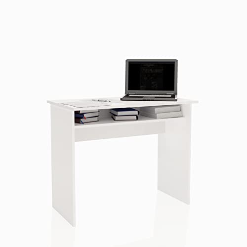 Samblo Sora Tisch, Holz, Weiß, 74x90x50 cm von Samblo