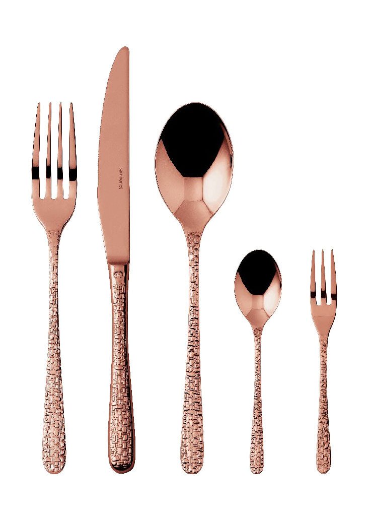 Besteck-Set 30-tlg. Venezia PVD Kupfer Besteck-Set 30-tlg. Venezia PVD Kupfer von Sambonet