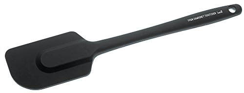 Sambonet Gadgets Kitchen Spatola, Leicht und Antihaft, Ideal zum Rühren von Teigen, Silikon, Spülmaschinenfest, 26 cm, Schwarz von Sambonet