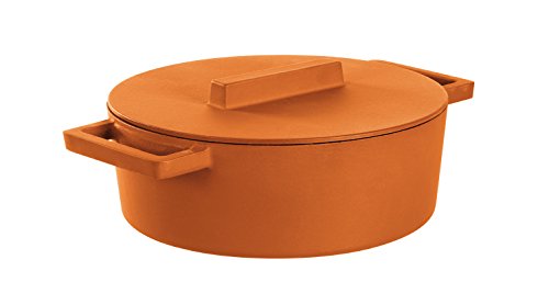 Sambonet 51638C30 Ovale Kasserolle mit Deckel, Gusseisen, Orange, 0 cm von Sambonet