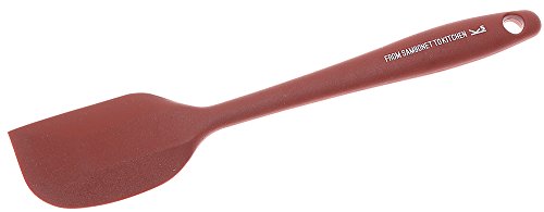 Teigschaber 20 cm Kitchen Gadget Silikon rot/schräg von Sambonet