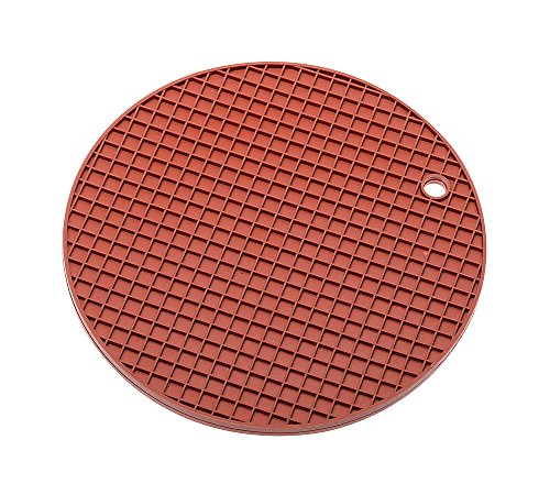 Topflappen 20,5 cm Kitchen Gadget Silikon rot von Sambonet