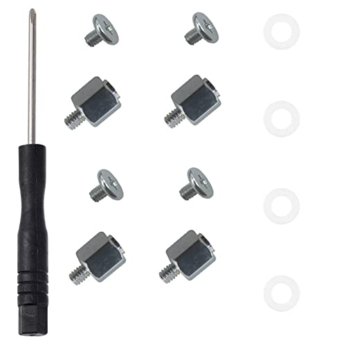 SameeHome 1Set M.2 SSD-Schraubenkit Ngff Nvme Ssd M.2 Ngff/Nvme Schraube Set Stand Schraube Sechskantmutter für A- M.2 SSD von SameeHome