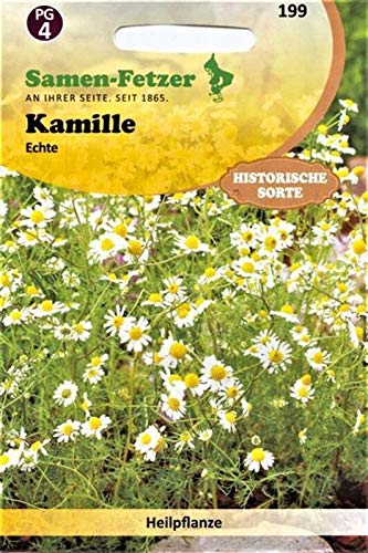 Kamille Echte, Heilpflanze Historische Sorte von Samen-Fetzer