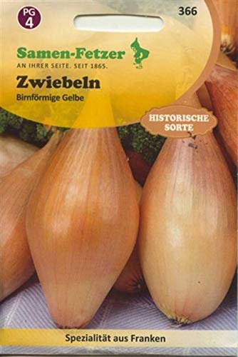 Zwiebelsamen Gelbe Birnförmige Zwiebeln Zwiebelsamen Gelbe Birnförmige Zwiebeln von Samen-Fetzer