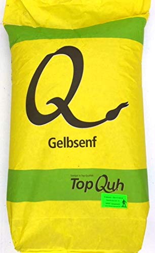 Gründüngung Gelbsenf Top Q 25 kg Frische Saat von Samen-Gernand