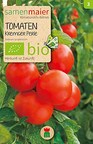Samen Maier 859 Tomate Kremser Perle (Bio-Tomatensamen) von Samen Maier