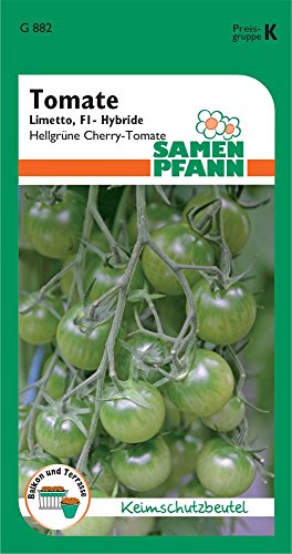 Samen Pfann G882 Cherrytomate Limetto F1 (Cherrytomatensamen) von Samen Pfann