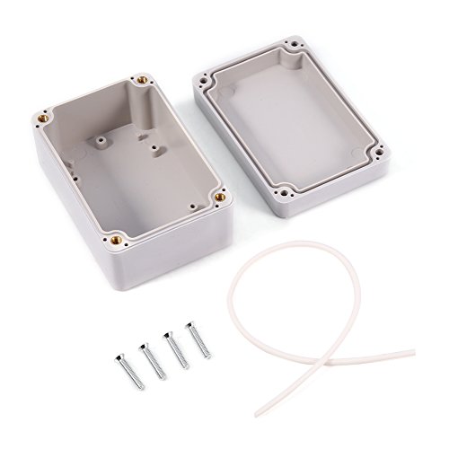 Ip66 Anschlussdose-Samfox Elektronische Anschlussdose Kunststoff Staubdicht Wasserdicht IP66 Anschlussdose, Gehäuse Projekt Fall DIY Anschlussdose (Größe : 98x66x48mm) von Samfox