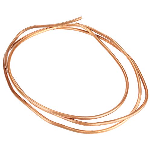 Kupferrohr, Samfox T2 Weichkupfer-Rohrrohr ID 4 mm Außendurchmesser 5 mm Dicke 0,5 mm für Kälteanlagen 2 m von Samfox